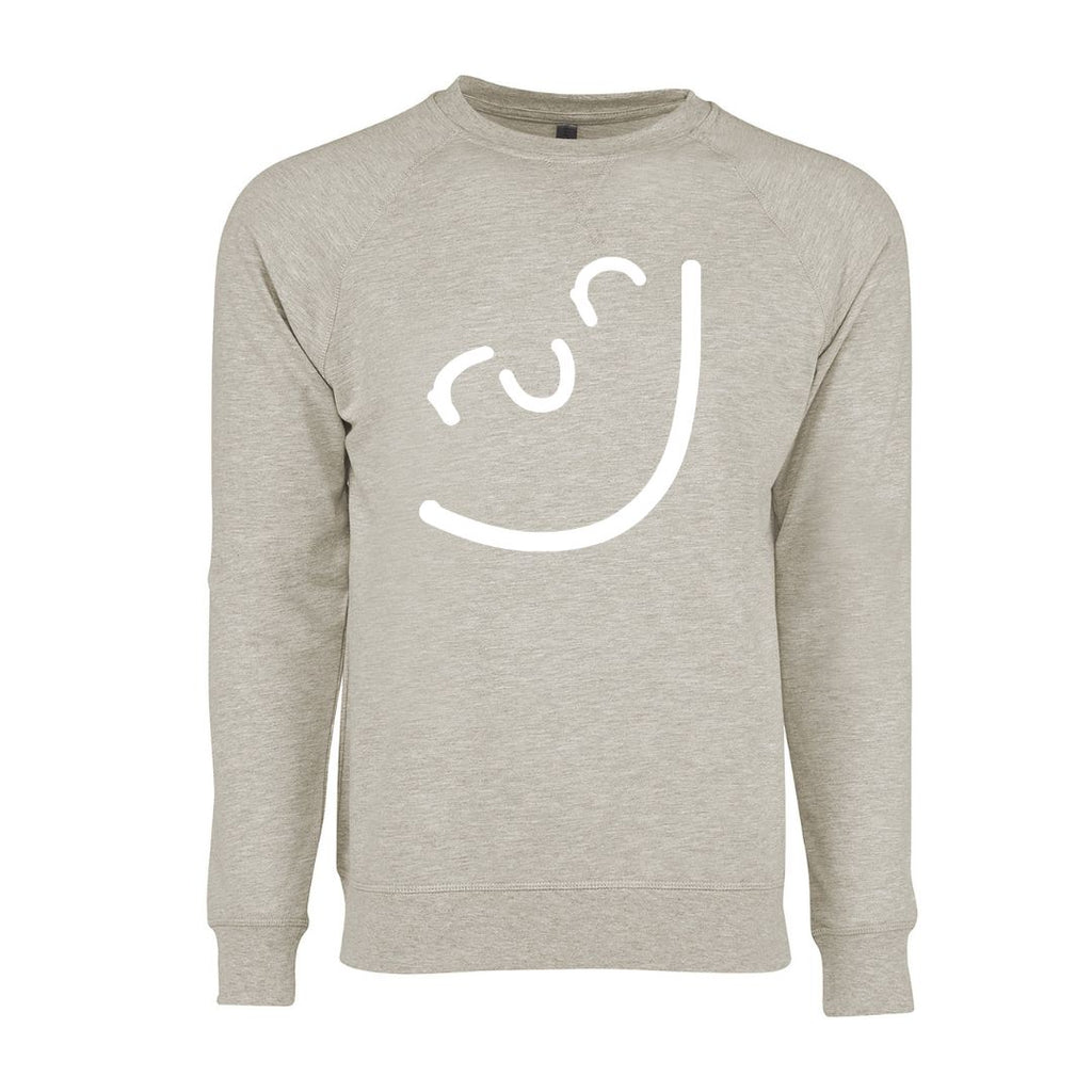 Run Smile Grey Cozy Long Sleeve