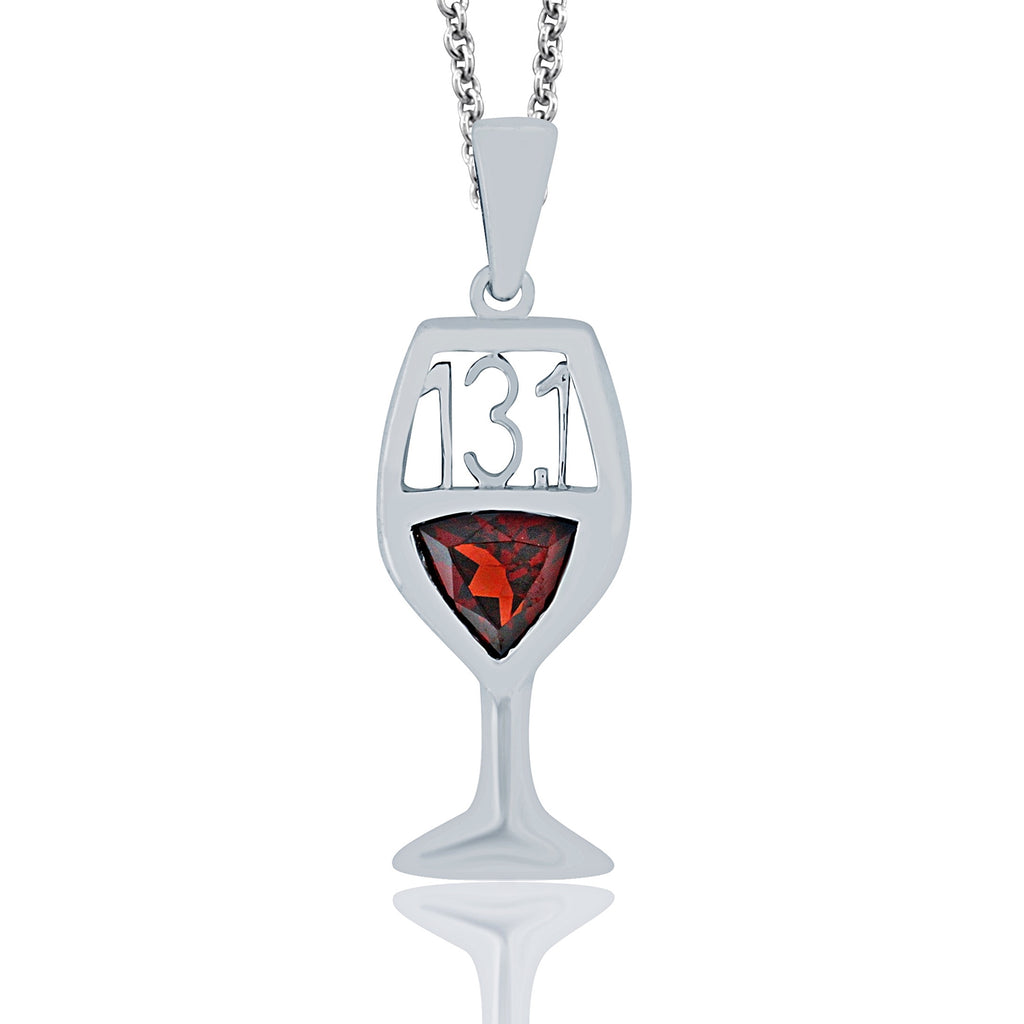 13 Point Wine Charm