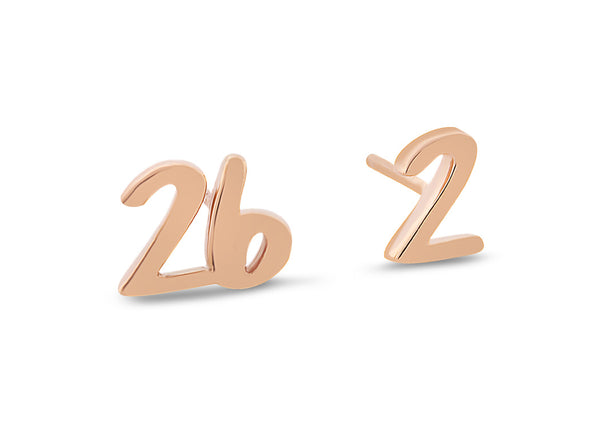 26.2 Distance Stud Earrings