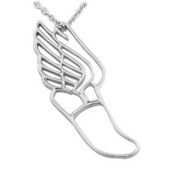 Track Shoe Necklace