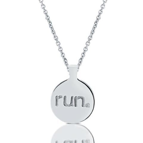 Run Diamond Necklace
