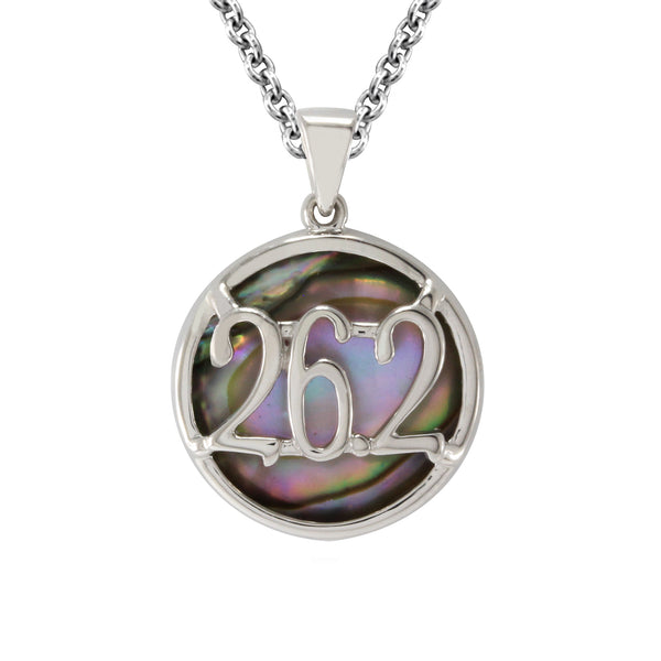 Abalone Marathon Necklace 26.2