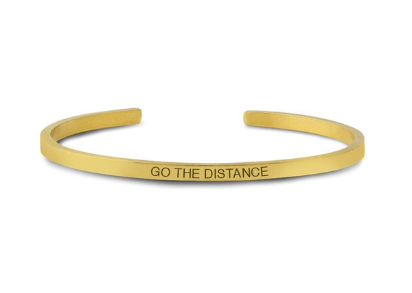 GO THE DISTANCE Cuff Bracelet