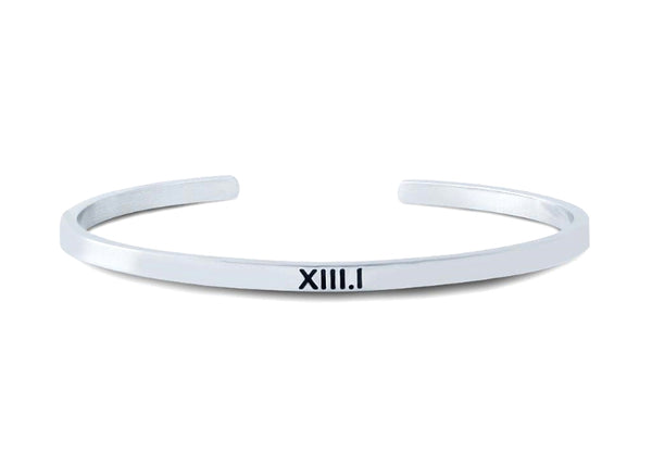Half Marathon Cuff Bracelet XIII.I