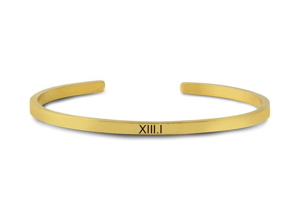 Half Marathon Cuff Bracelet XIII.I