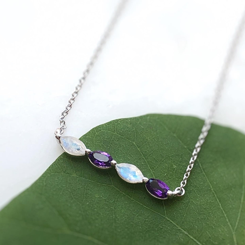 Gemstone Mama Necklace