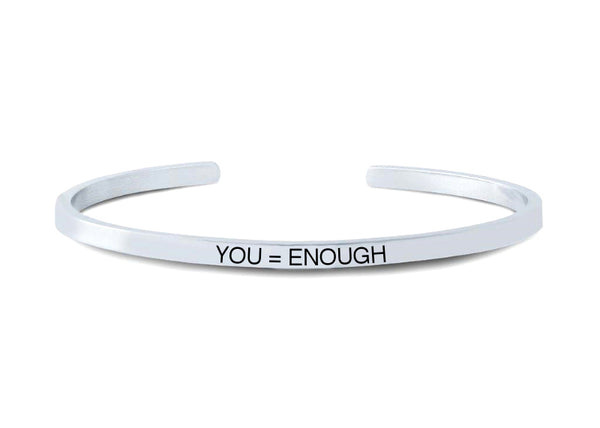 You are Enough Cuff Bracelet