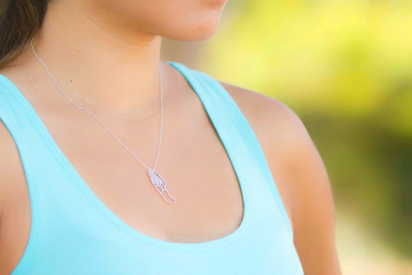 Track Shoe Necklace