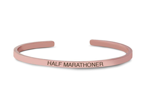 Half Marathoner Cuff Bracelet