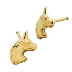 Unicorn Head Studs