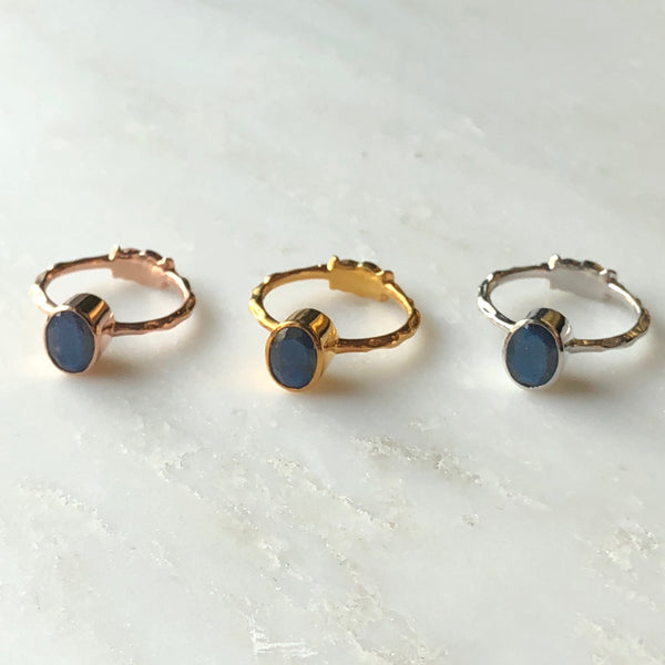 Memento Mori Secret Skull Ring Gold Vermeil