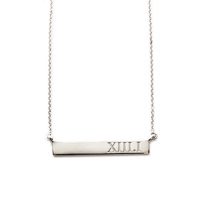 XIII.I Mini Bar Necklace