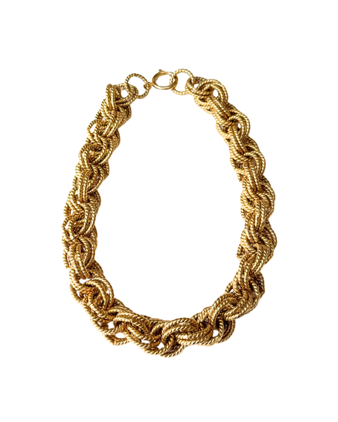 Multi Rope Chain Link Necklace
