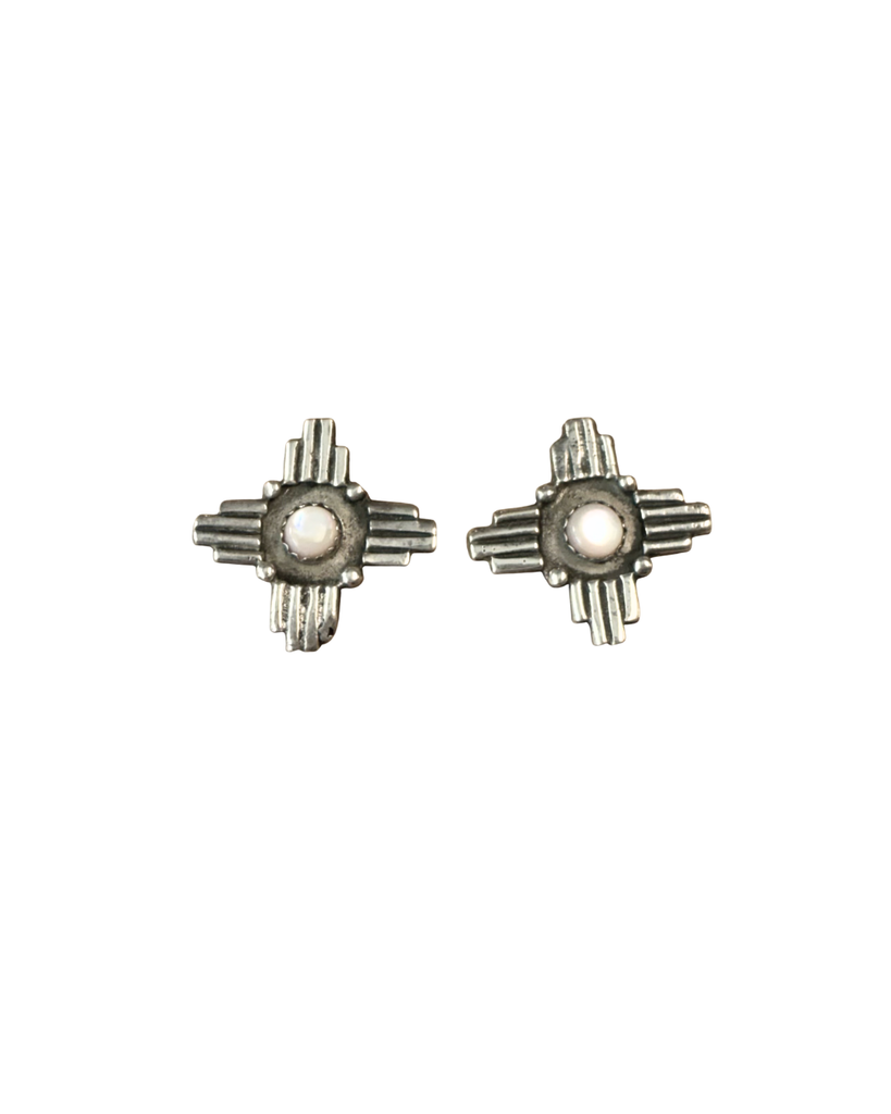 Mother of Pearl Zia Earrings
