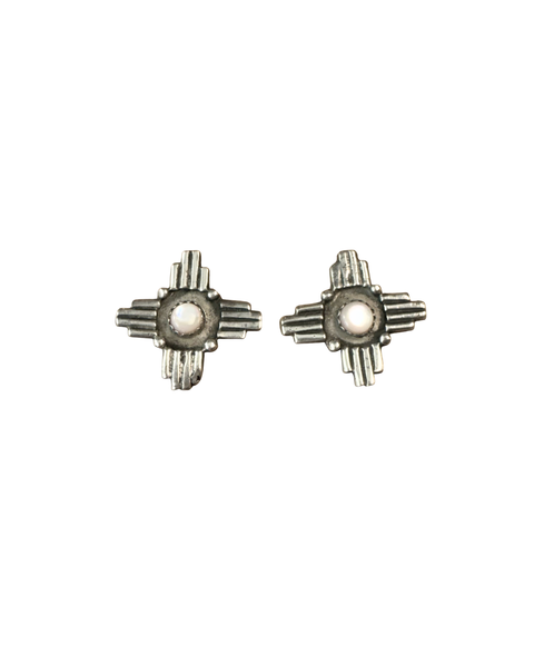 Mother of Pearl Zia Earrings
