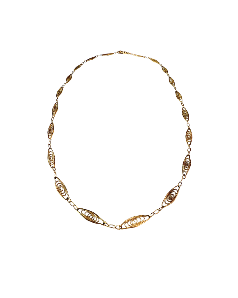 Vintage Filigree Chain 16"