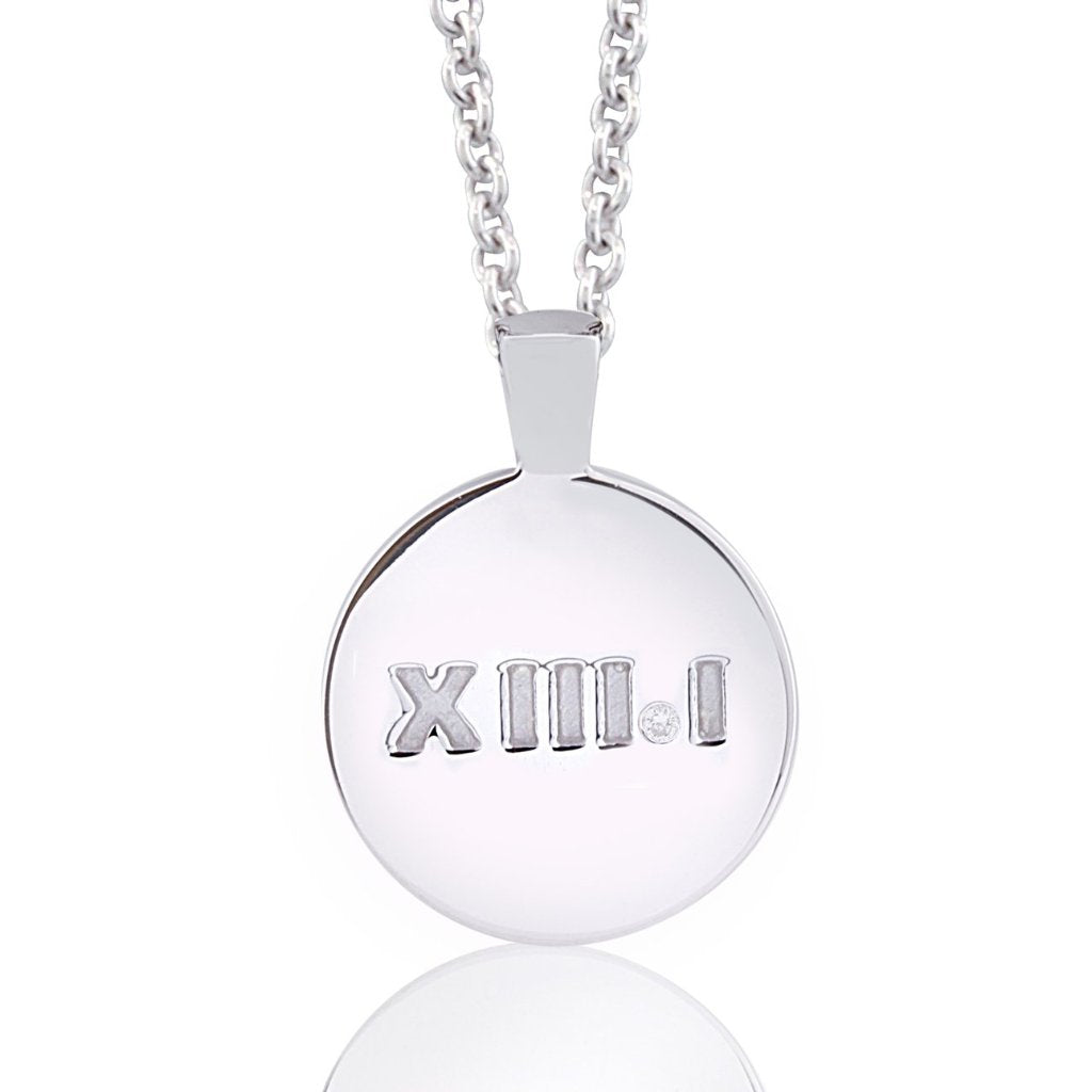 Diamond Half Marathon Necklace XIII.I