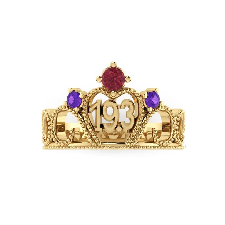 Women's Fashion Queen Crown Pattern Ring Set Rhinestone Two-piece Rings at  Rs 299 | Designer Finger Ring in Indore | ID: 19191527097
