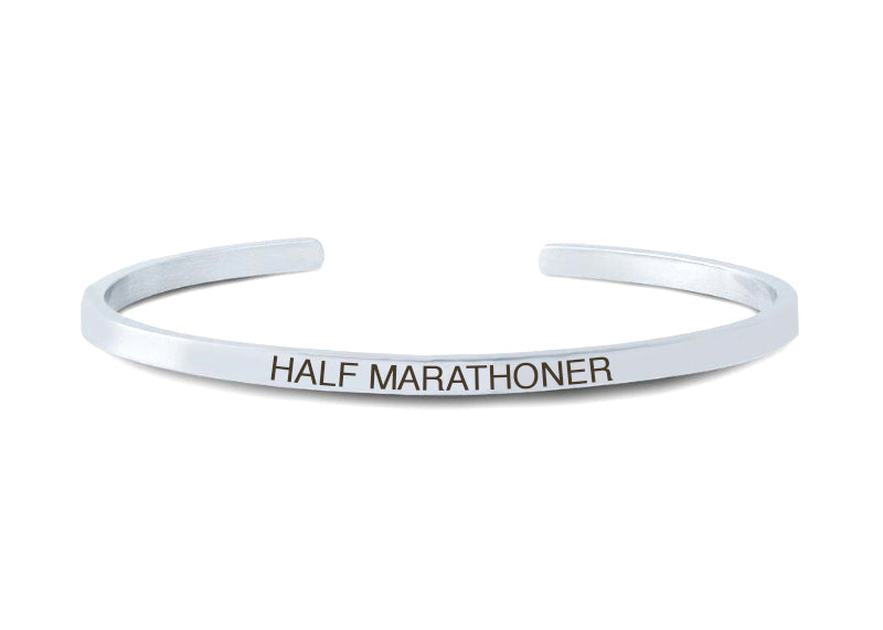 Half Marathoner Cuff Bracelet