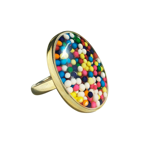 Rainbow Sprinkles Ring